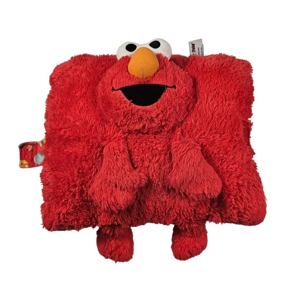 Elmo pillow pet plush nostalgia stuffed animal sesame street edition RARE GUC